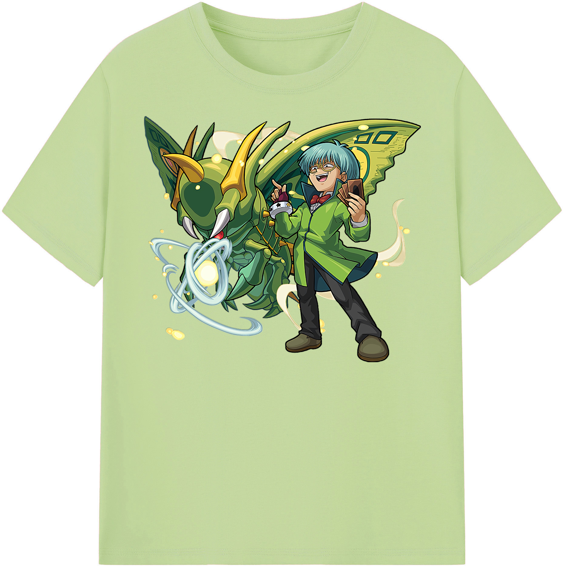 （画像用） 遊☆戯☆王 Yu-Gi-Oh! 綿100％半袖Tシャツ（フロントプリント）